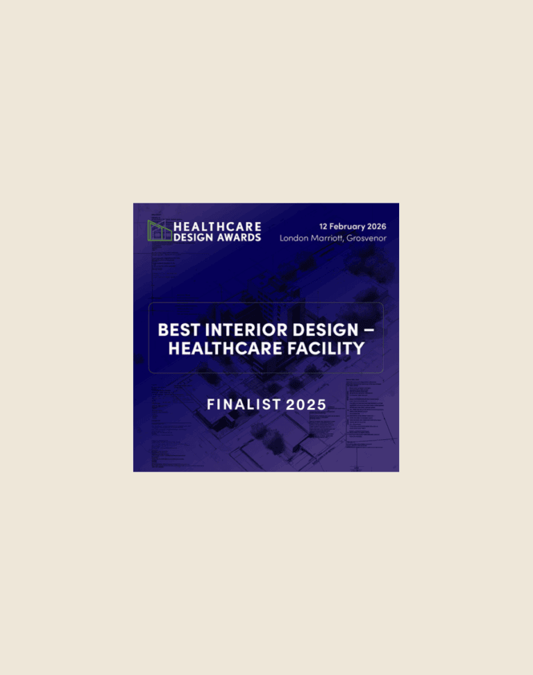 award healthcare design 2025 beige Notebook