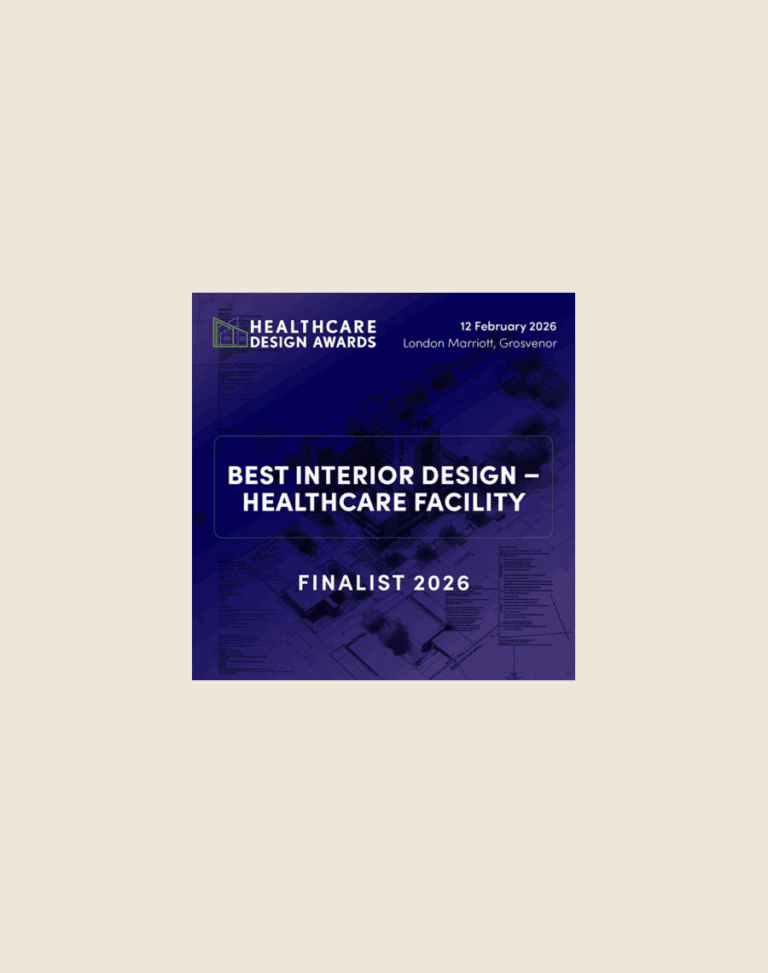 award healthcare design 2026 beige Notebook