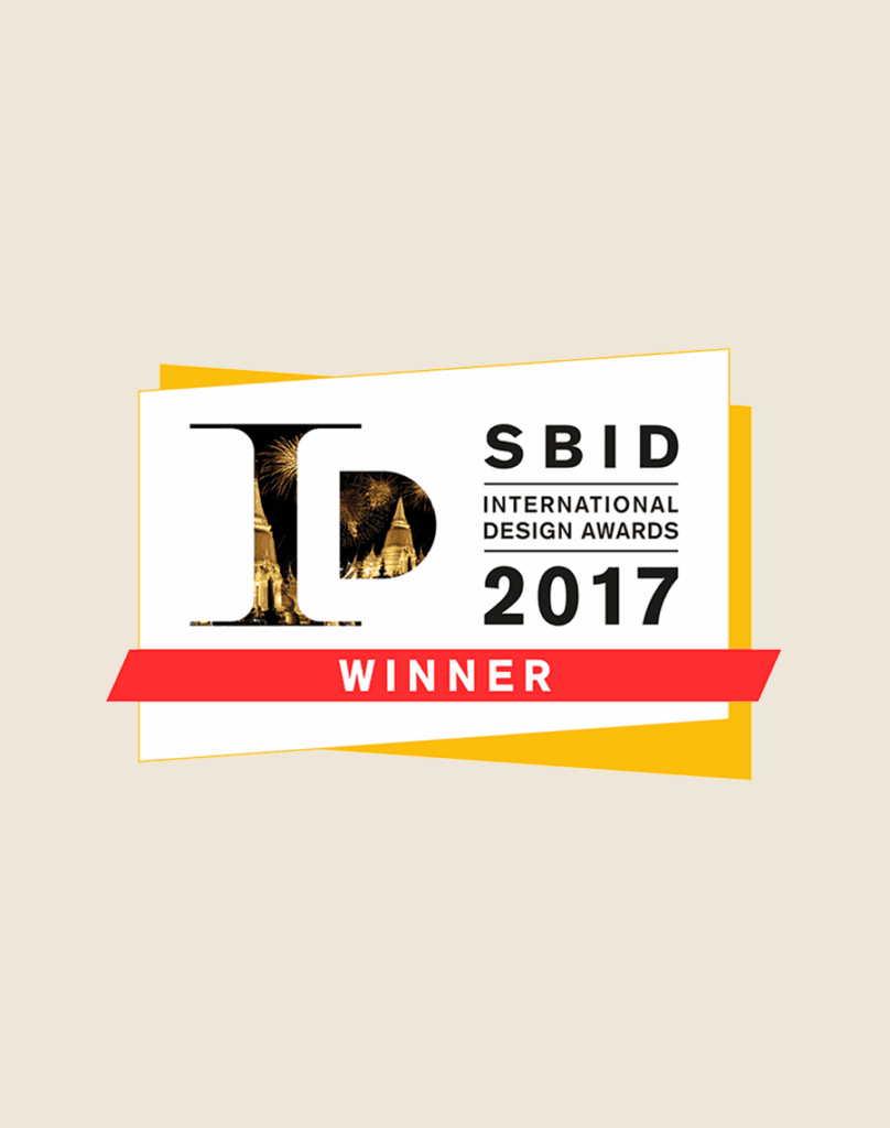 award sbid 2017 beige 2017 SBID International Design Award Winner - Residential - Park Terrace