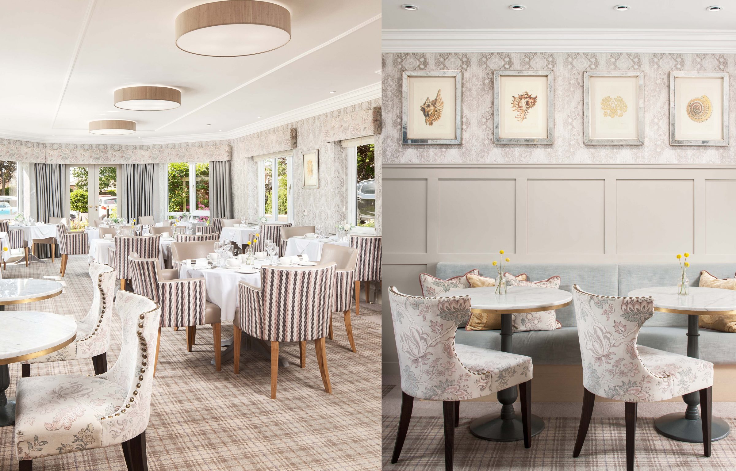 Bernard Interiors project for Hadrian Healthcare at The Manor House in Gosforth.