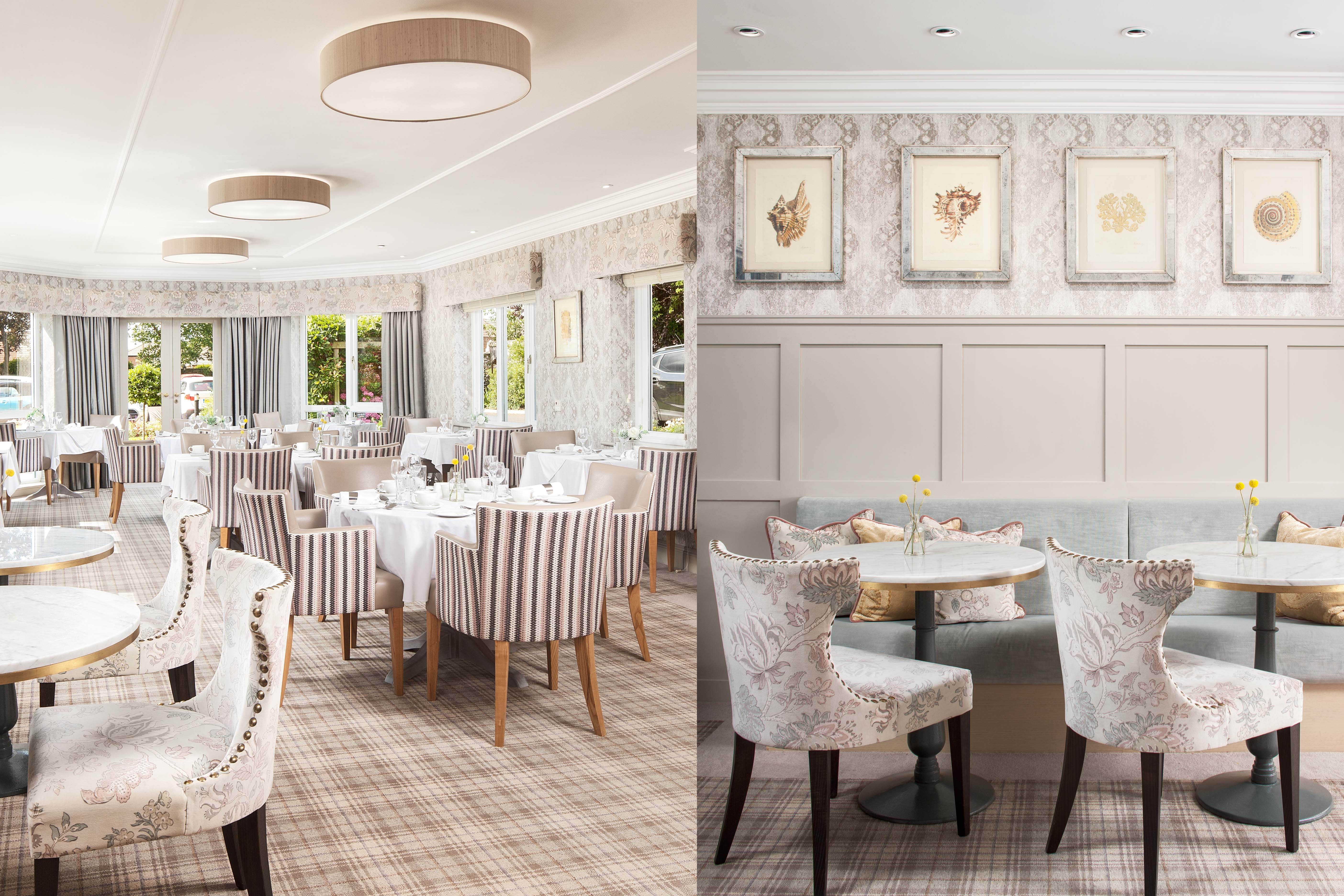 Bernard Interiors project for Hadrian Healthcare at The Manor House in Gosforth.